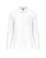 Kariban Mens Long Sleeve Easy Care Oxford Shirt - KB533M - thumbnail 2