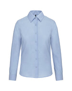 Kariban Ladies Long Sleeve Oxford Shirt - KB534M - thumbnail 3