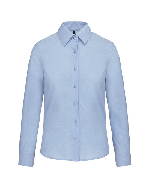 Kariban Ladies Long Sleeve Oxford Shirt - KB534M