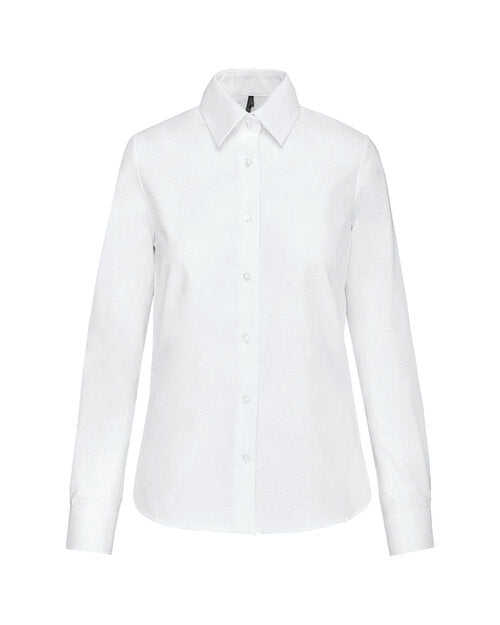 Kariban Ladies Long Sleeve Oxford Shirt - KB534M
