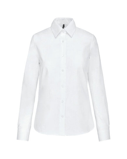 Kariban Ladies Long Sleeve Oxford Shirt - KB534M