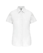 Kariban Ladies Short Sleeve Oxford Shirt - KB536M - thumbnail 2