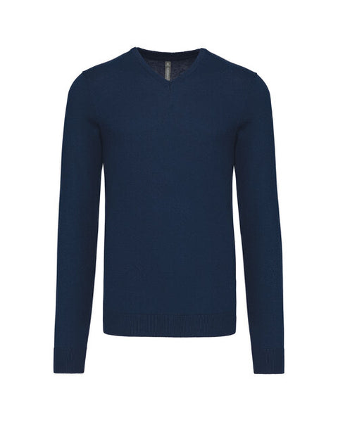 Kariban Mens V-Neck Jumper - KB965M