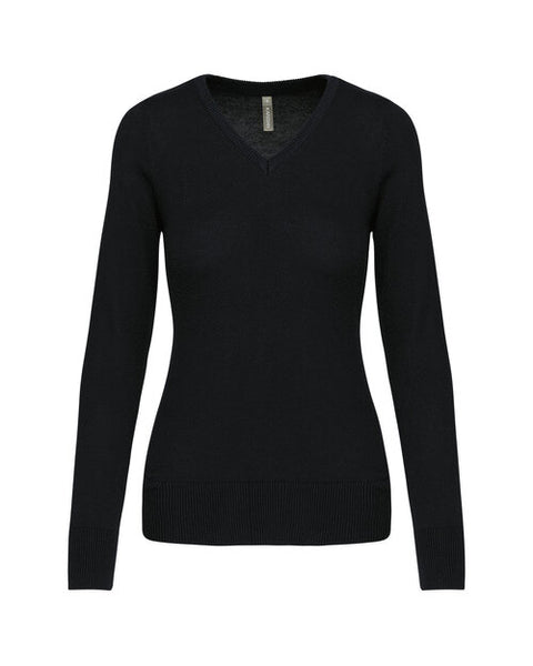 Kariban Ladies V-Neck Jumper - KB966M