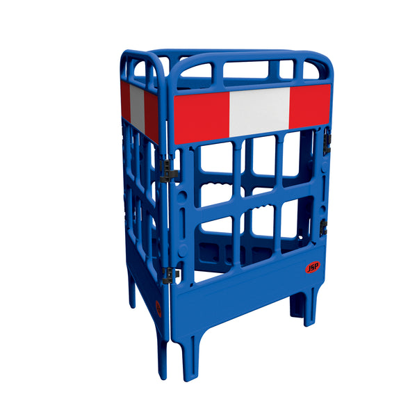 JSP Portagate 3 Gate Compact Barrier System - Blue