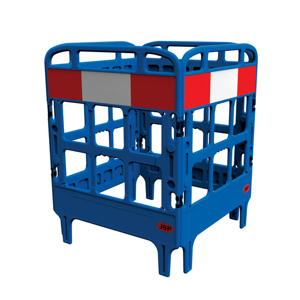 JSP Portagate 4 Gate Compact Barrier System - Blue