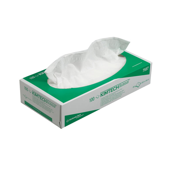 Kimtech Science Delicate Task Wipes 100 Sheets 2-ply White (pack Of 24) 7557