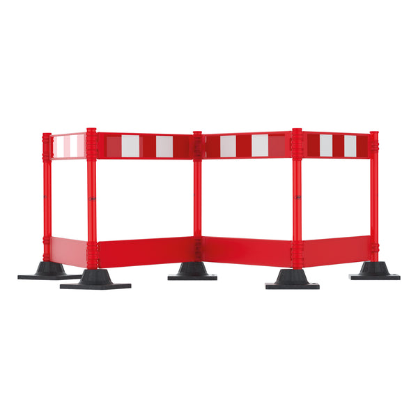 JSP Champion Plus Folding Barrier System - Red - 1.5 metres