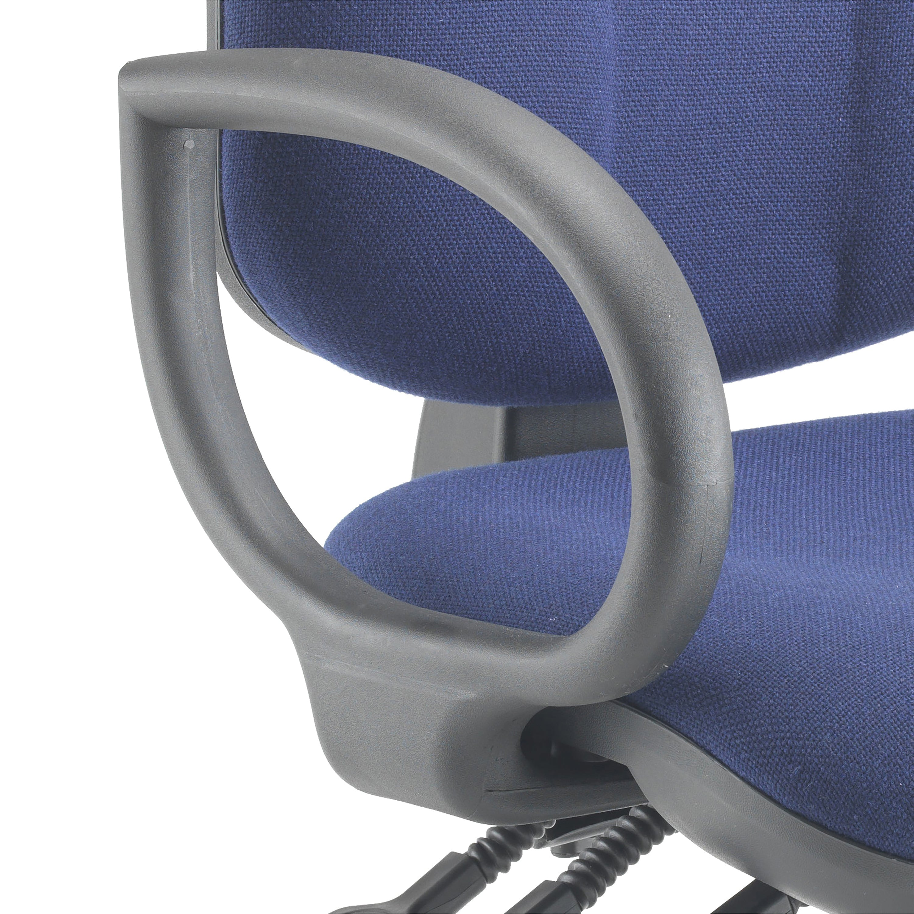 Jemini Fixed Loop Arms For Use With Jemini Chairs 370x295x120mm Black â€“ (Pack of 2)