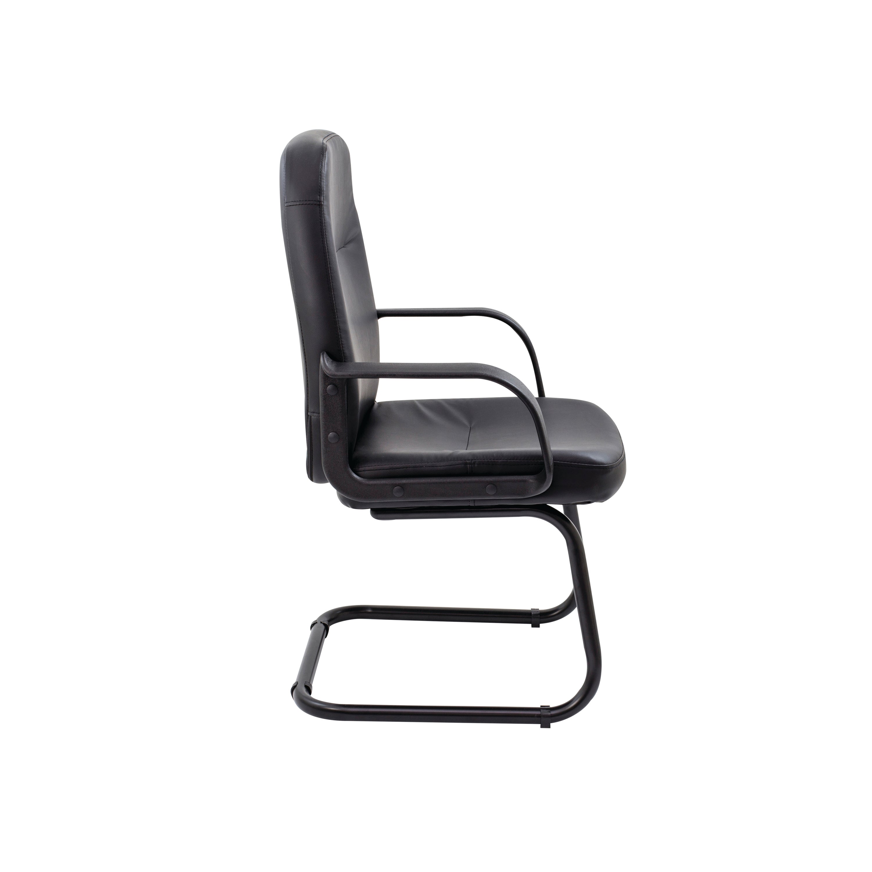 Jemini Rhone Visitors Chair 620x625x980mm Black Kf03432