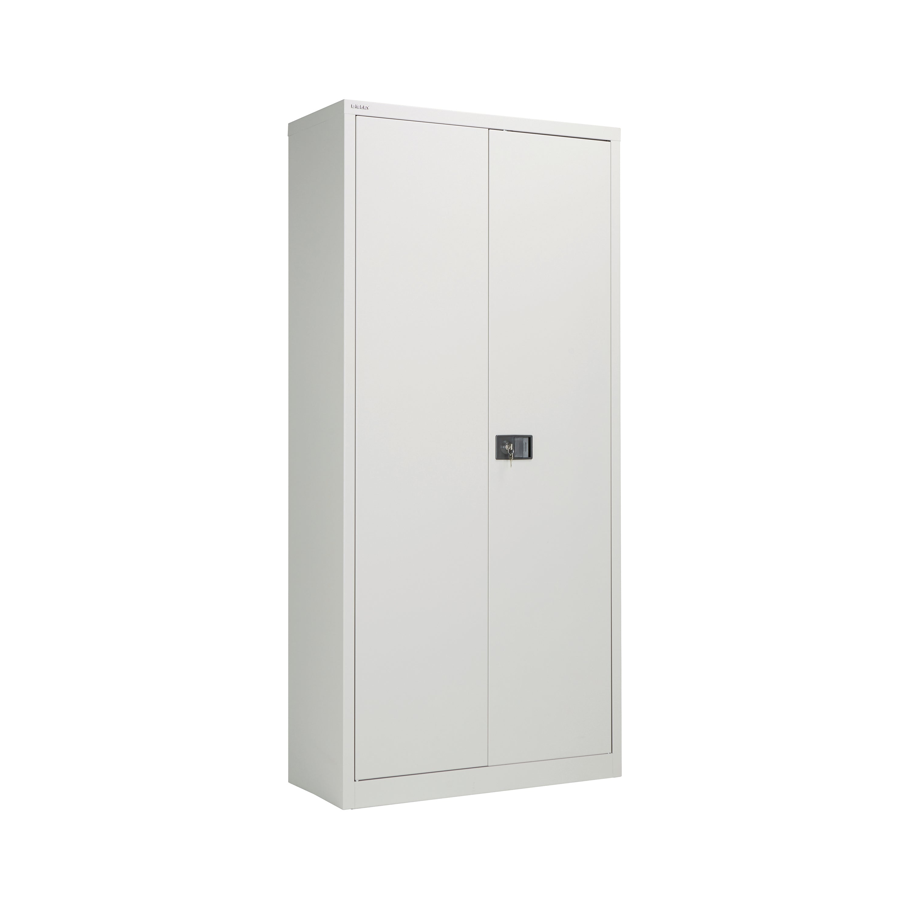 Jemini 2 Door Storage Cupboard Metal 950x420x1960mm Grey Kf08503