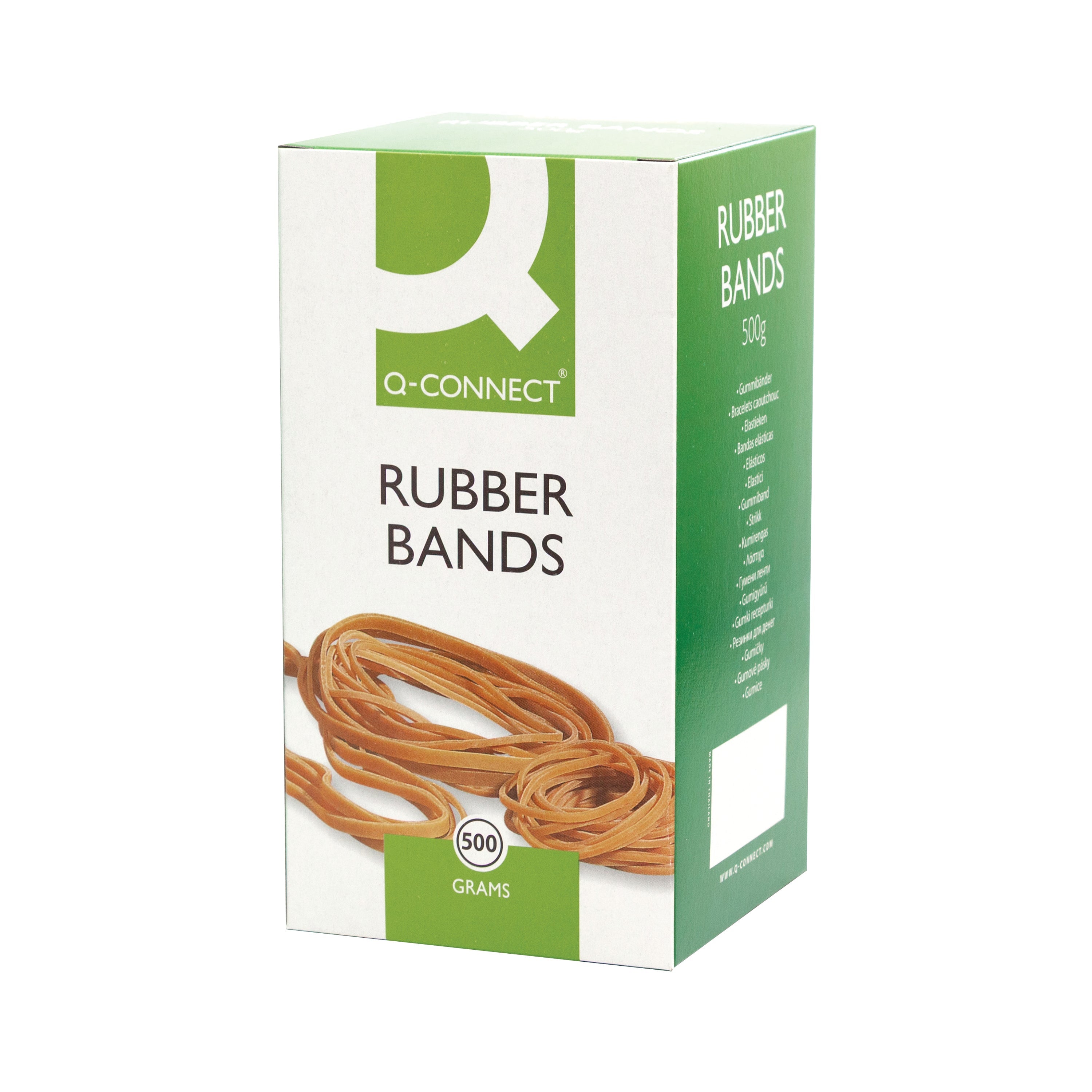 Q-CONNECT Rubber Bands No.14 50.8 X 1.6mm 500g  (Pack of 1)