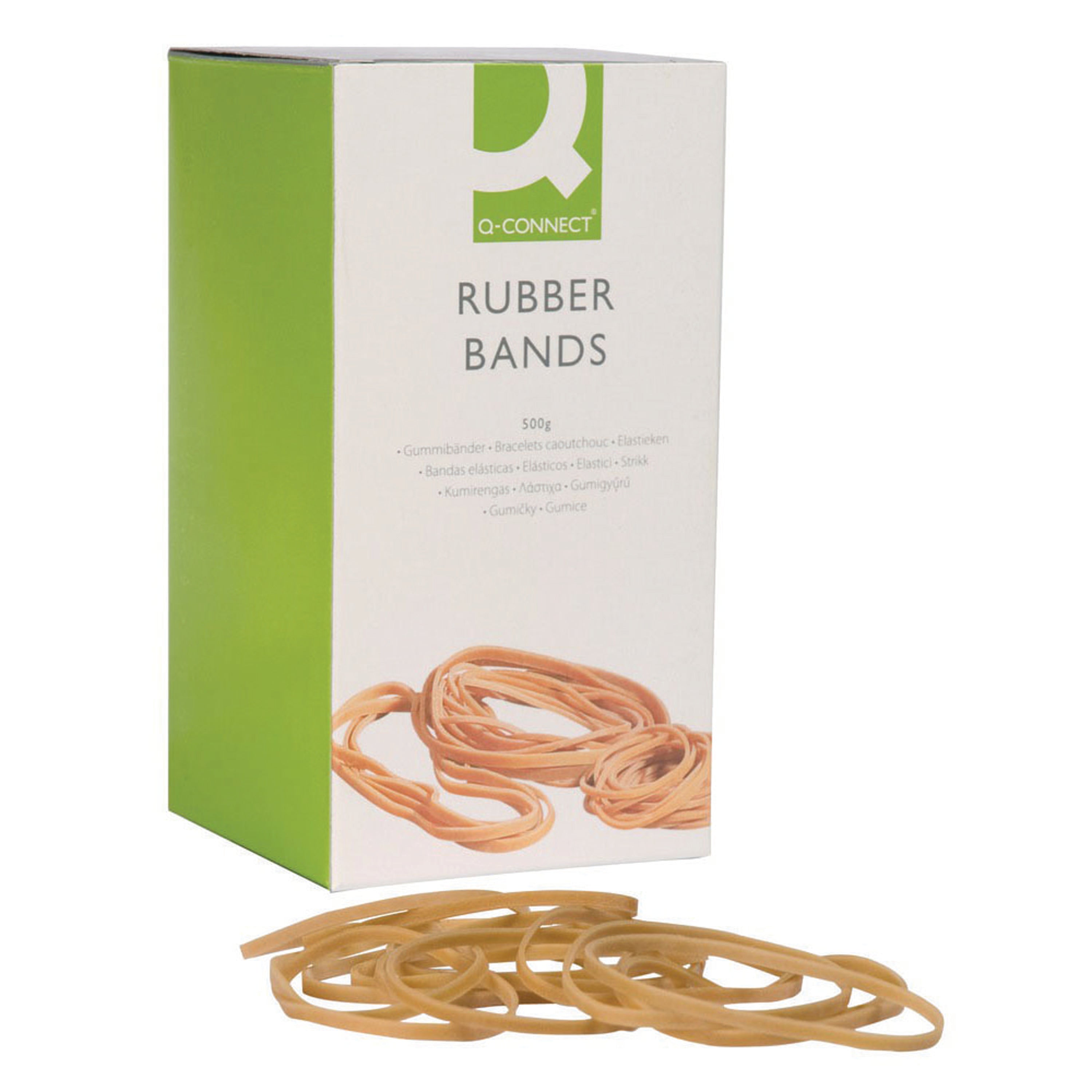 Q-CONNECT Rubber Bands Assorted Sizes 100g  (Pack of 1)