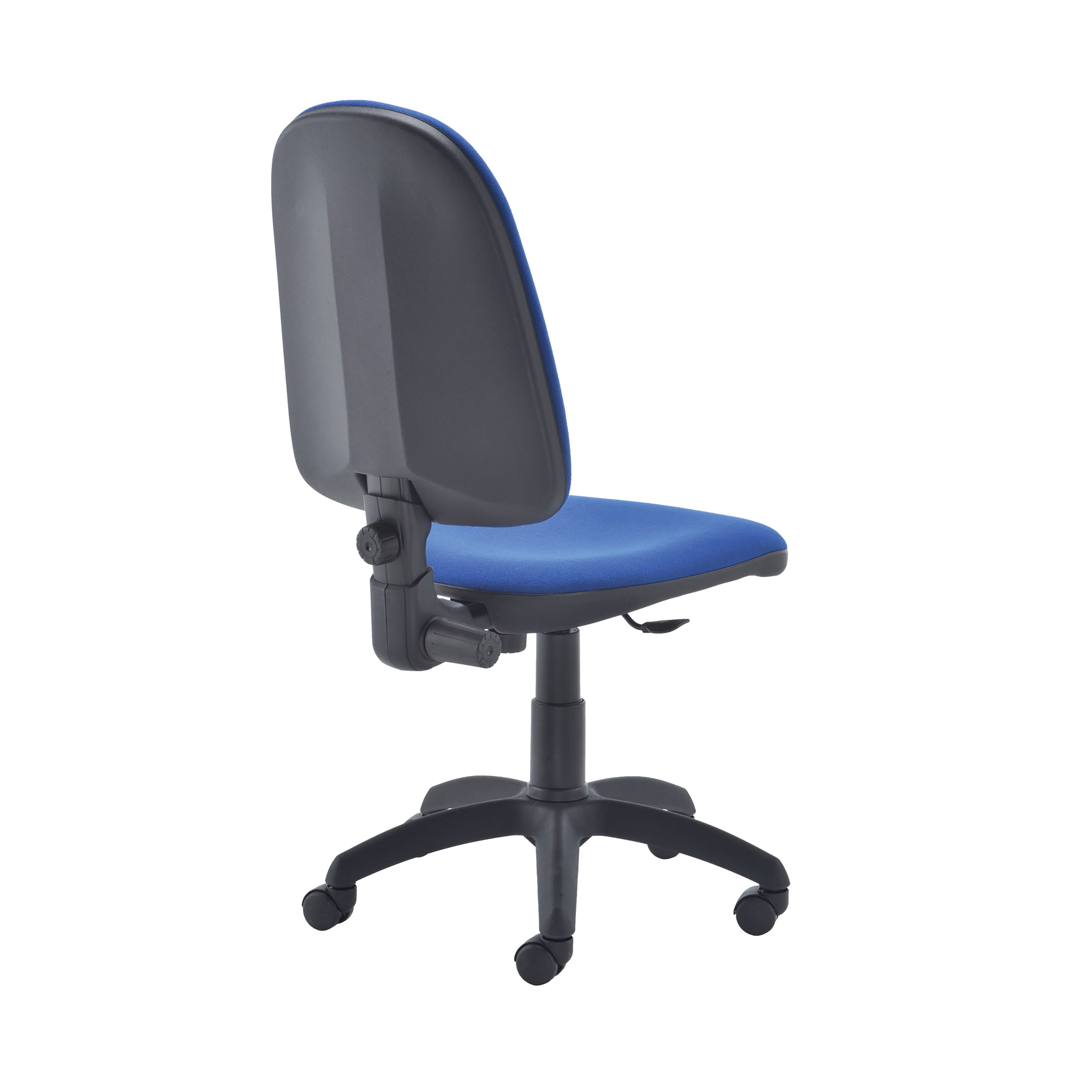 Jemini High Back Operator Chair 600x600x1000-1130mm Blue Kf50174