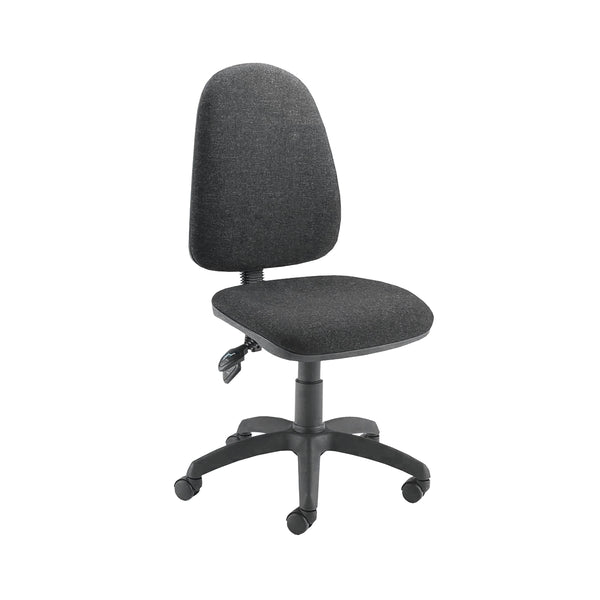 Jemini Sheaf High Back Tilt Operator Chair 325x625x635mm Charcoal Kf50175