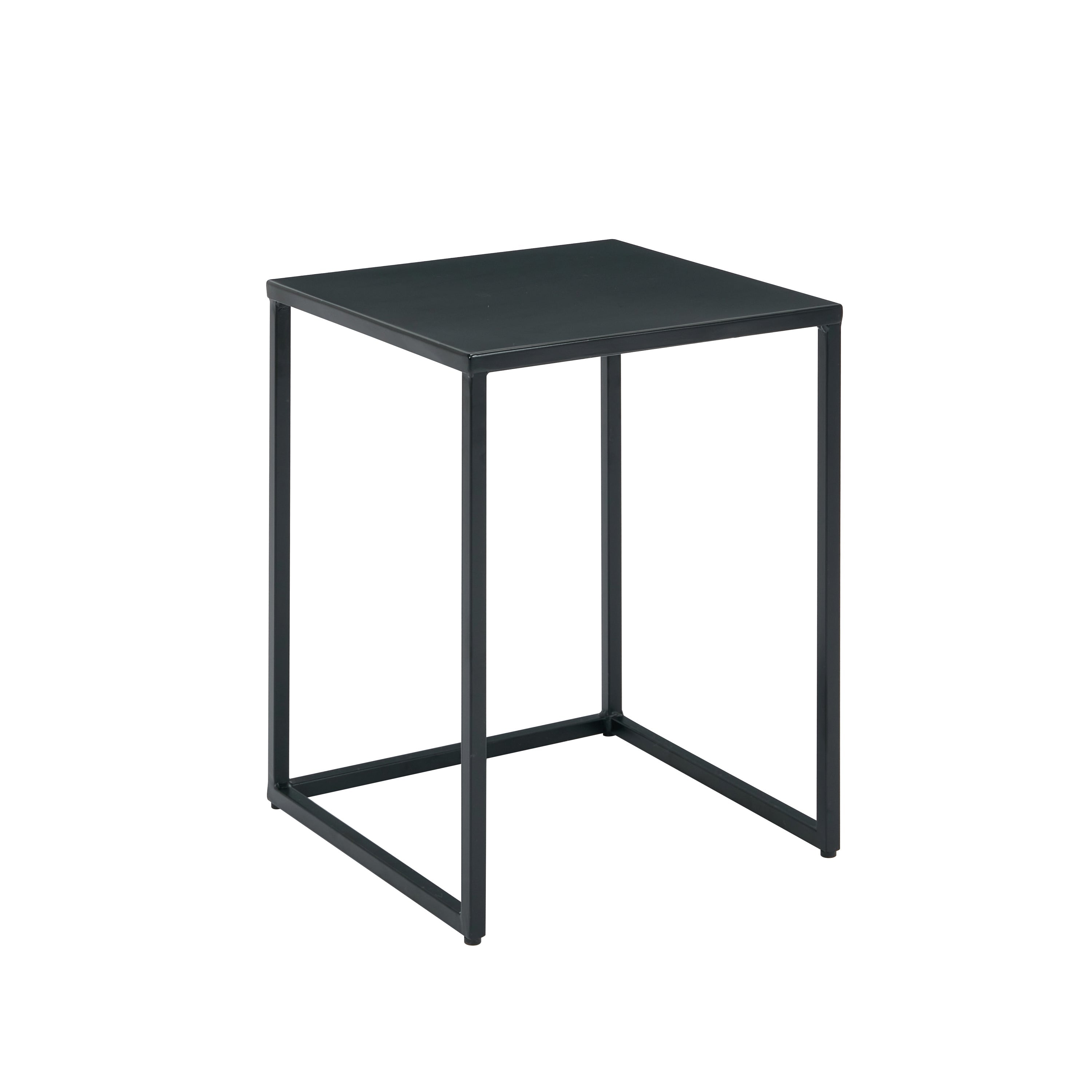 Jemini Cube Nest Coffee Tables Black Kf70316