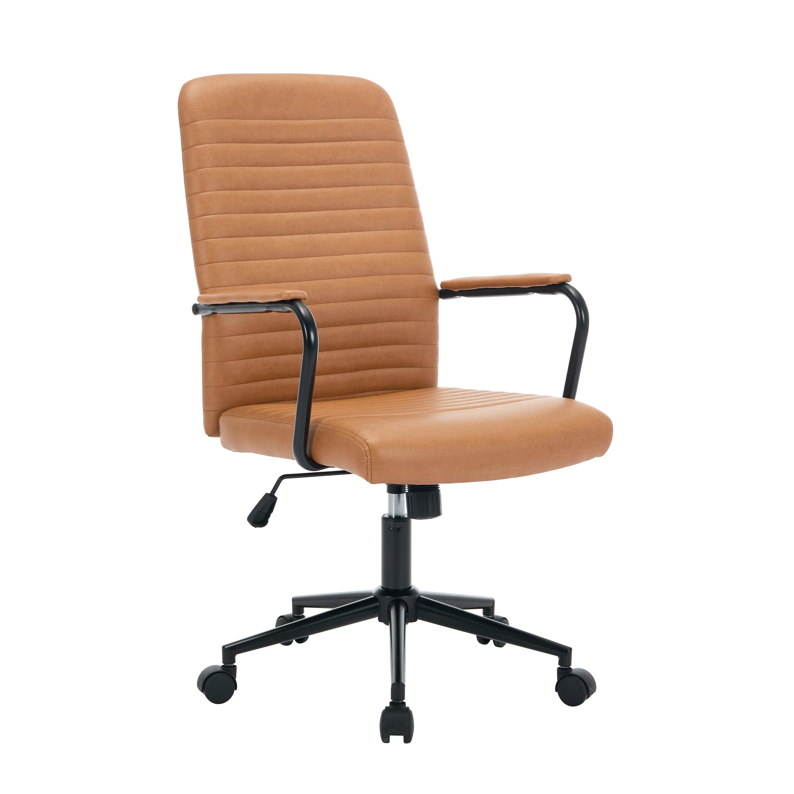 Jemini Marco Chair Brown Pu Kf70320