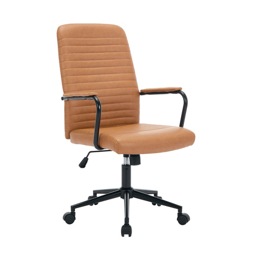 Jemini Marco Chair Brown Pu Kf70320