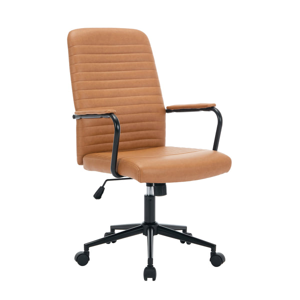 Jemini Marco Chair Brown Pu Kf70320