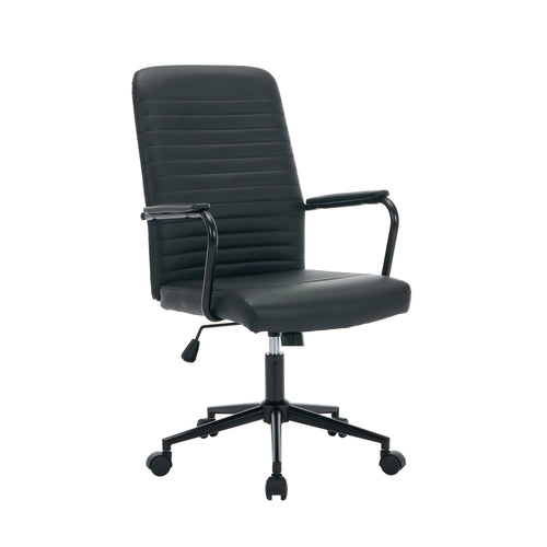 Jemini Marco Chair Black Pu Kf70321