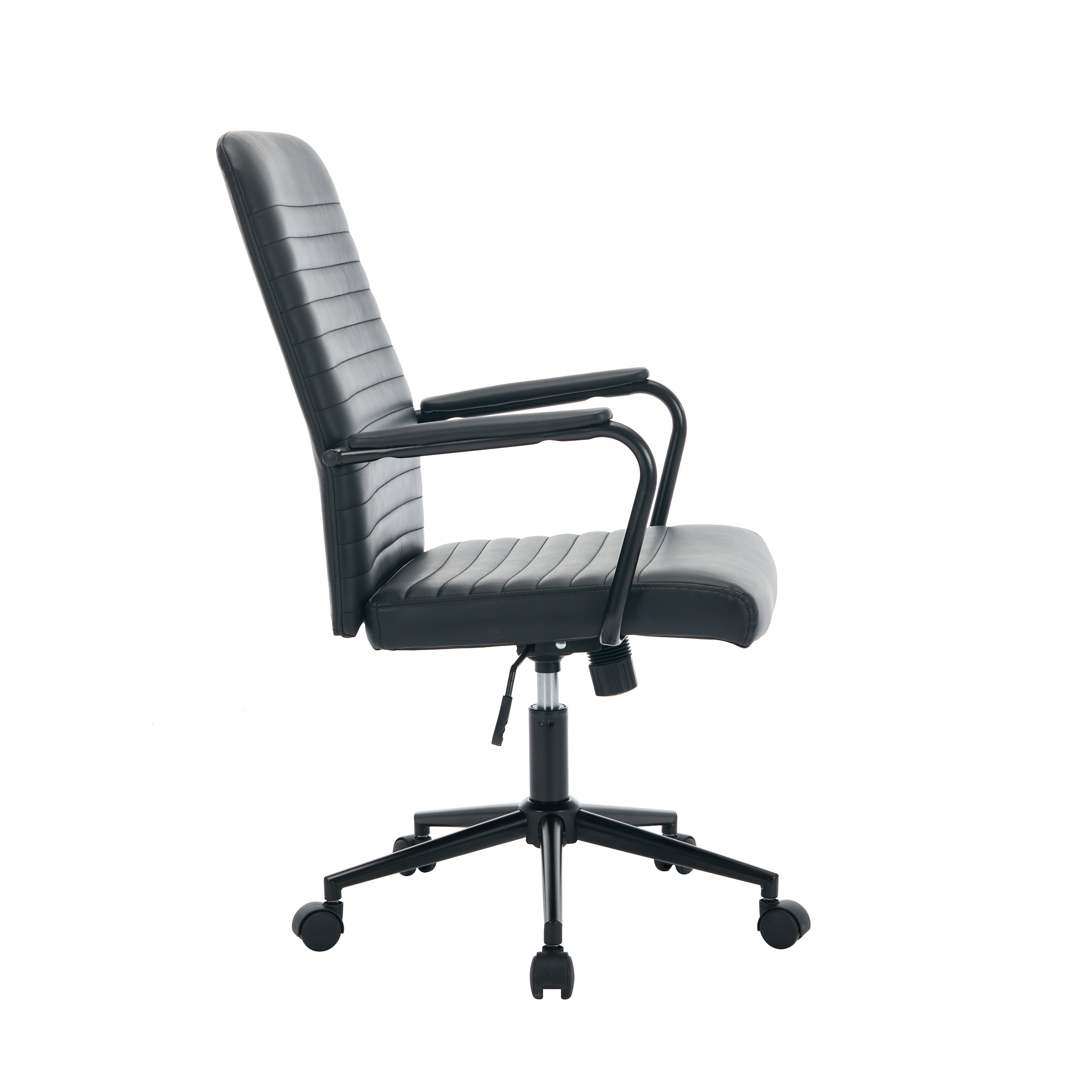 Jemini Marco Chair Black Pu Kf70321