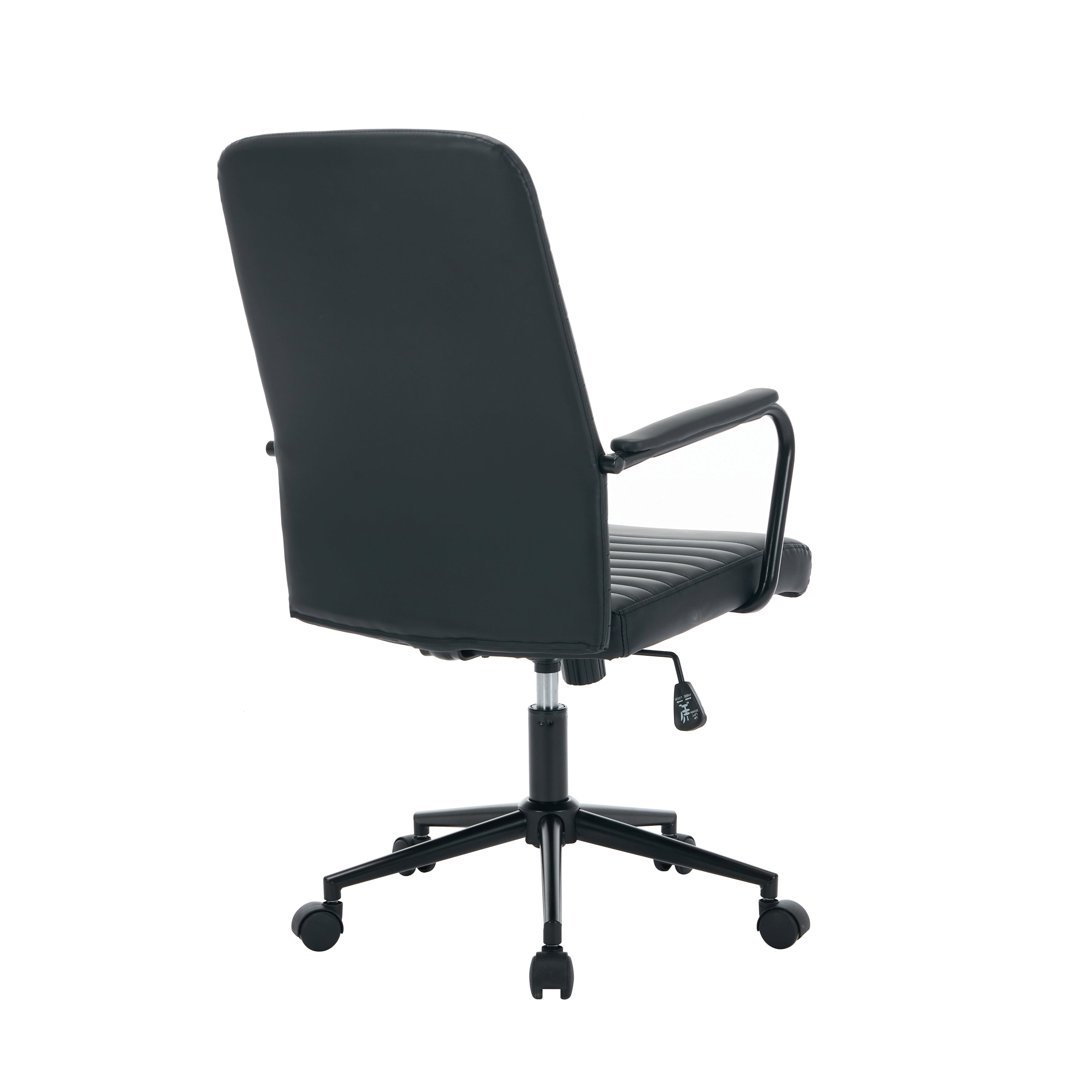 Jemini Marco Chair Black Pu Kf70321