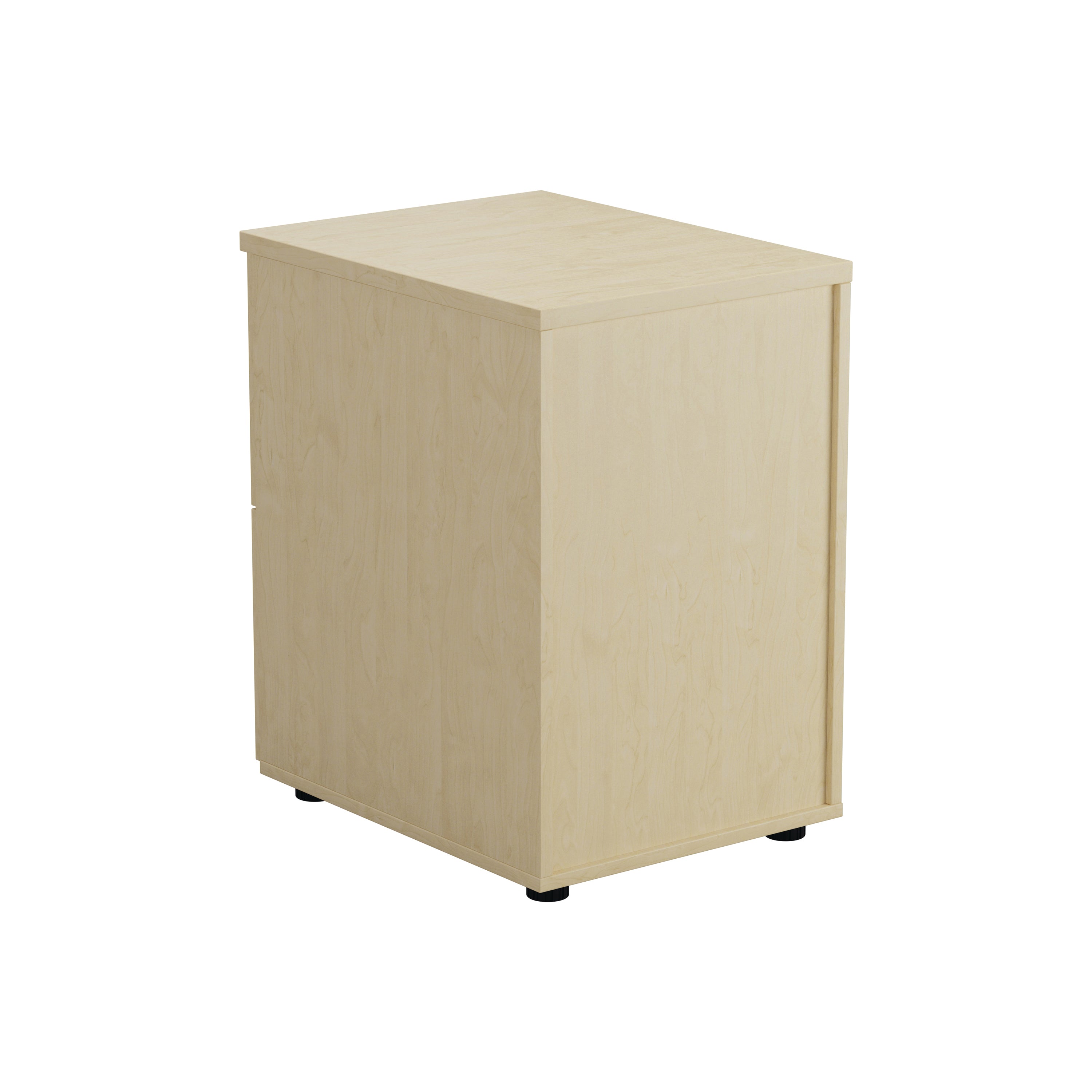 Jemini 2 Drawer Filing Cabinet 464x600x710mm Maple Kf71957