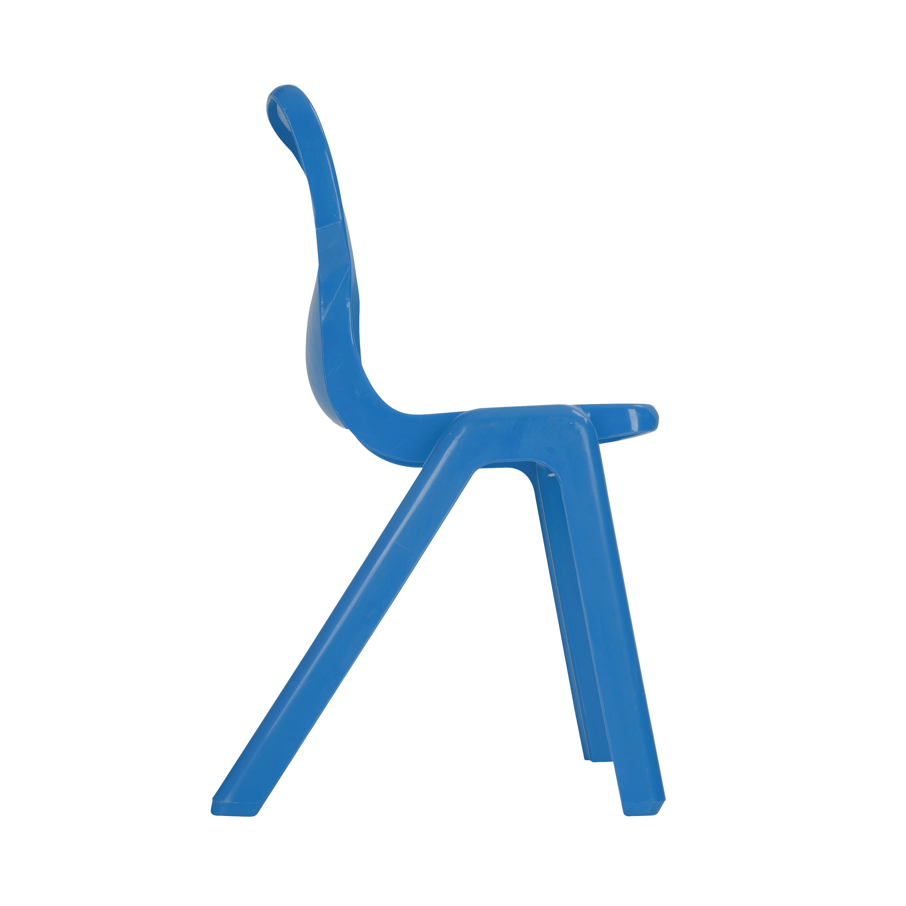 Titan One Piece Classroom Chair 482x510x829mm Blue Kf72175