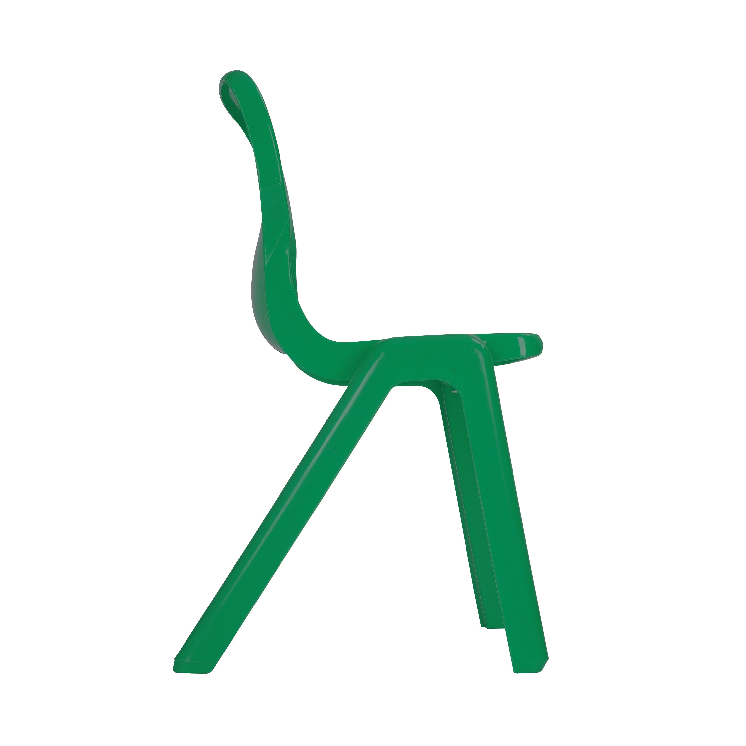 Titan One Piece Classroom Chair 482x510x829mm Green Kf72176