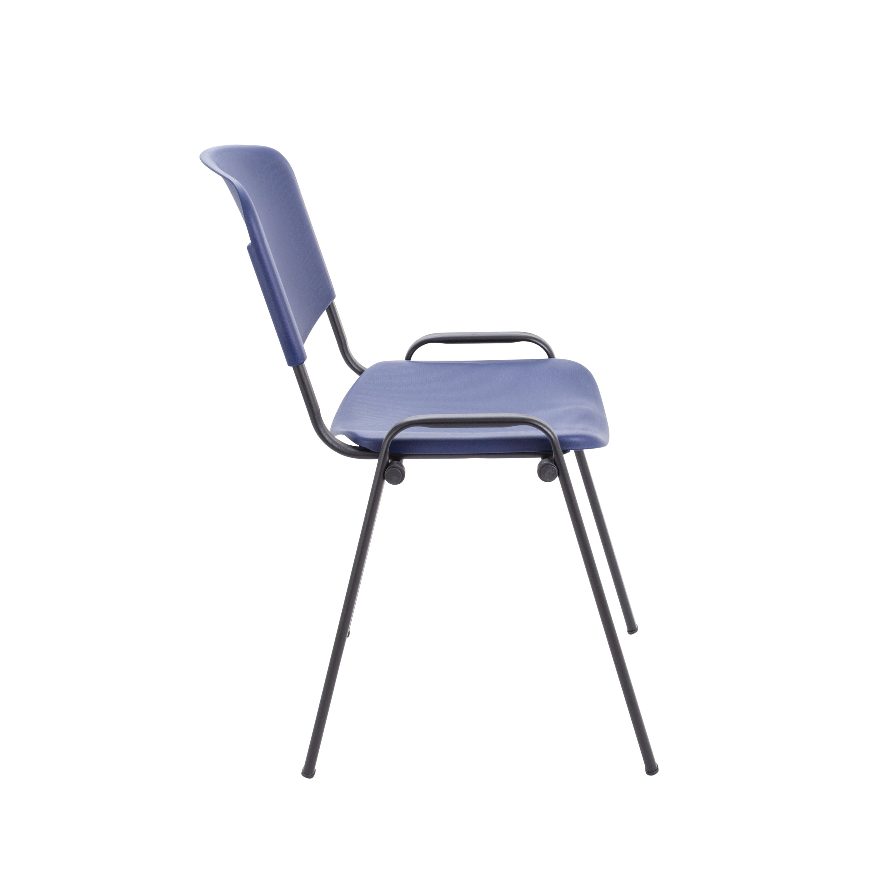 Jemini Multipurpose Stacking Chair Polypropylene 610x535x780mm Blue KF72368