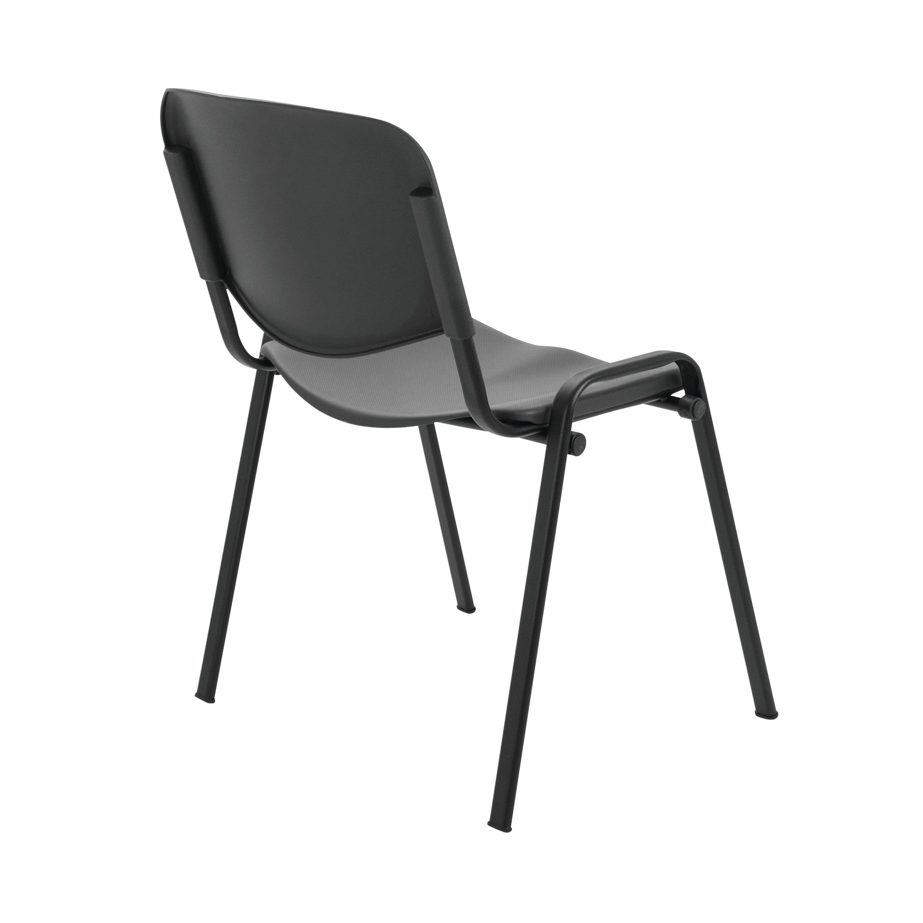 Jemini Multipurpose Stacking Chair Polypropylene 610x535x780mm Charcoal