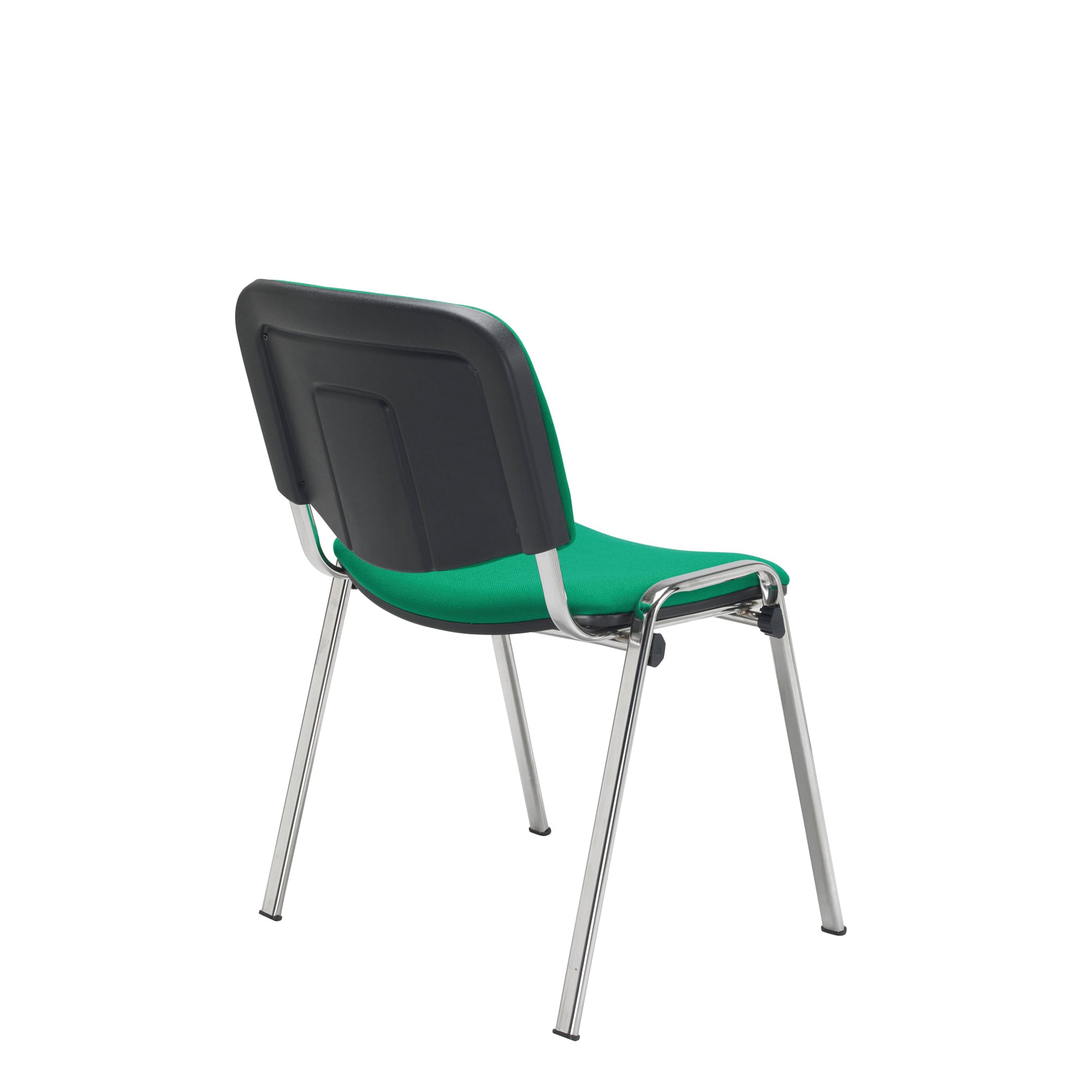 Jemini Ultra Multipurpose Stacking Chair Green/chrome Kf72905