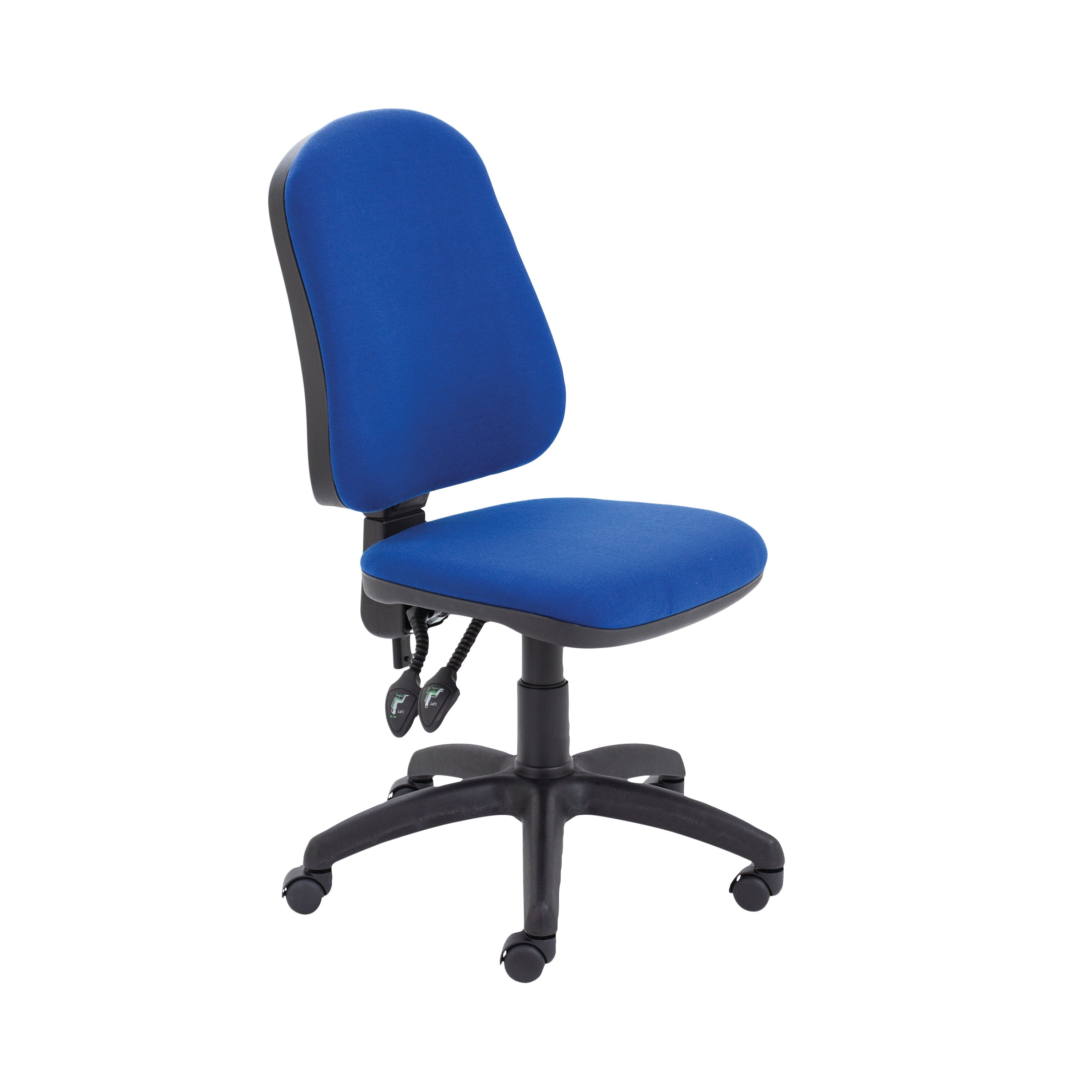 Jemini Teme High Back Operator Chair 640x640x985-1175mm Blue Kf74119