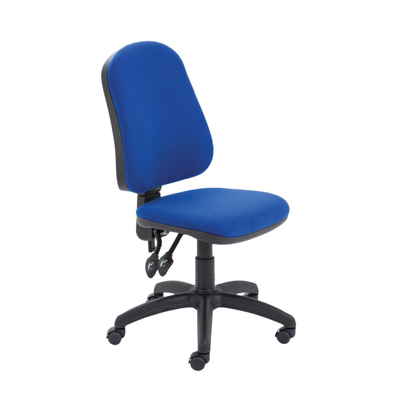 Jemini Teme High Back Operator Chair 640x640x985-1175mm Blue Kf74119