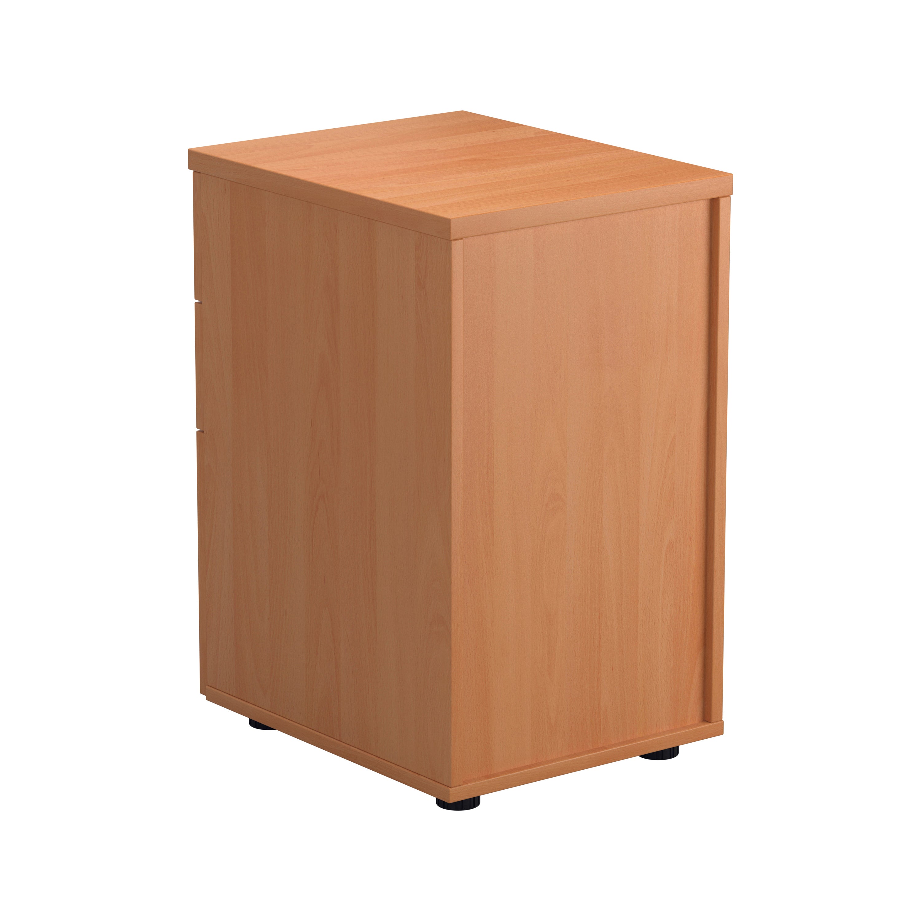 Jemini 3 Drawer Under Desk Pedestal V2 Beech Kf74488