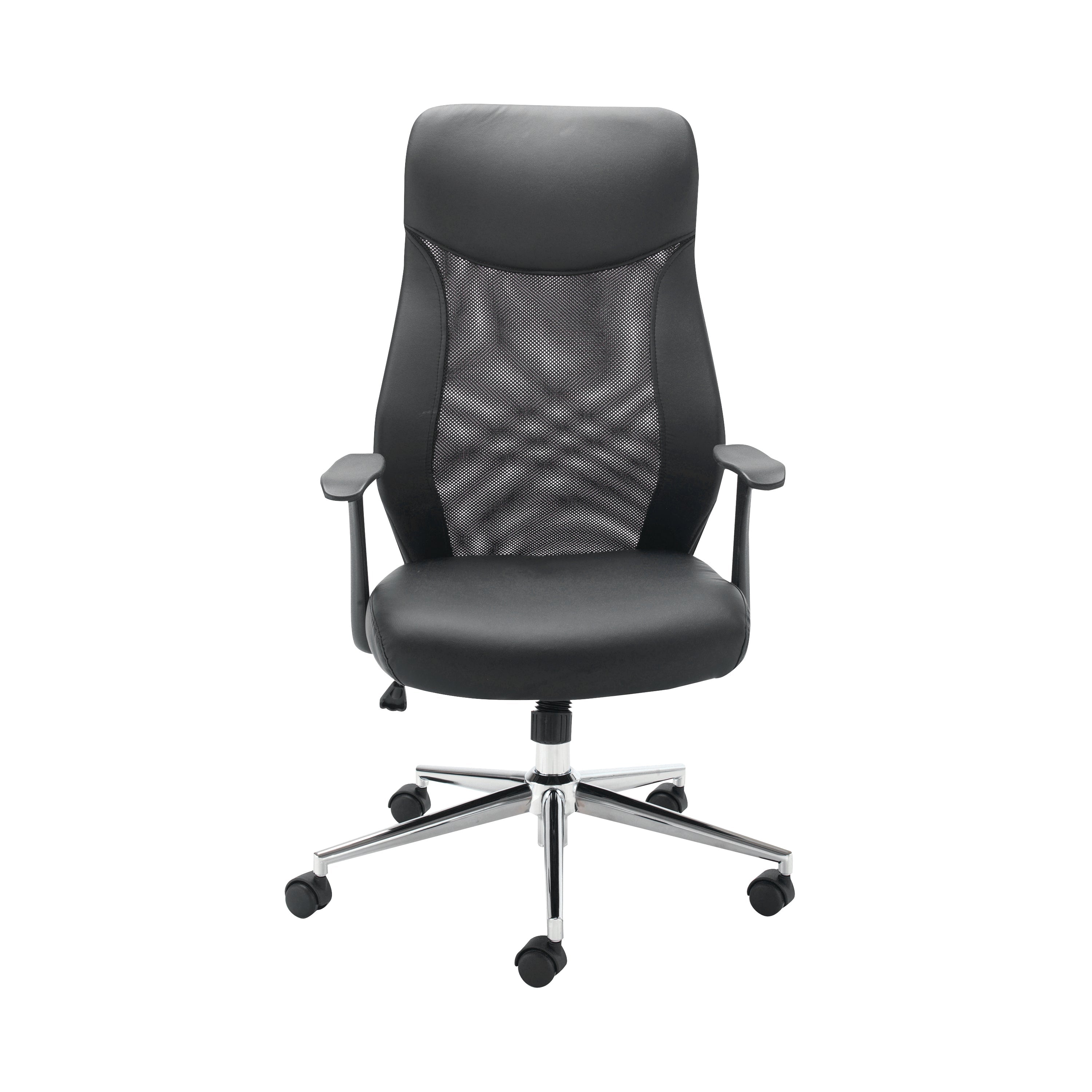 Jemini Tyne High Back Operator Chair 630x650x1110-1205mm Black Kf74501