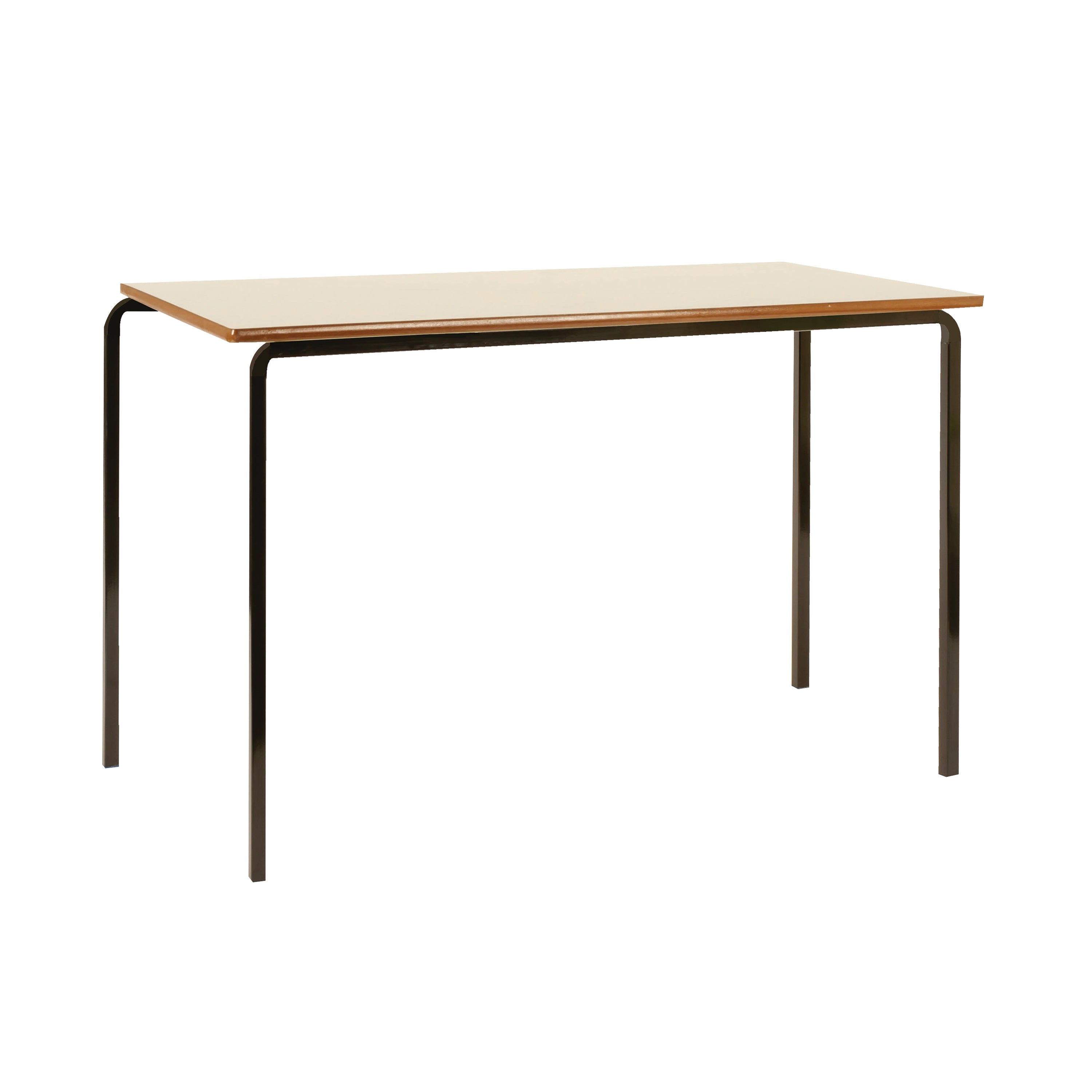Jemini Mdf Edged Class Table 1100x550x590mm Beech/black – (Pack of 4)