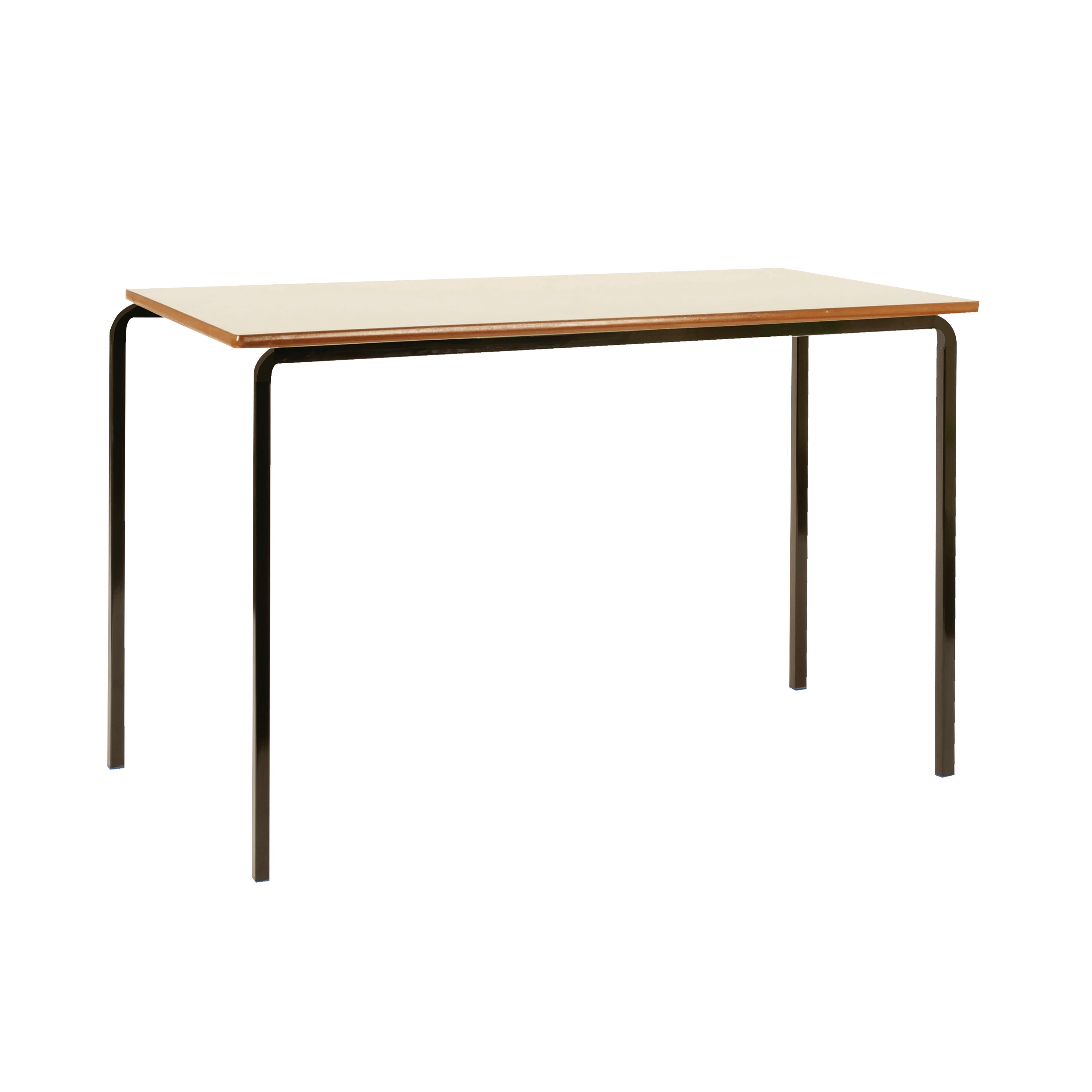Jemini Mdf Edged Class Table 1200x600x590mm Beech/black – (Pack of 4)