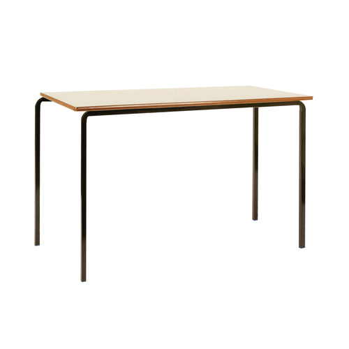 Jemini Mdf Edged Class Table 1200x600x590mm Beech/black – (Pack of 4)