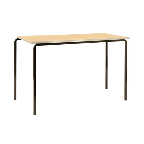 Jemini Mdf Edged Classroom Table 1200x600x590mm Beech/silver – (Pack of 4)
