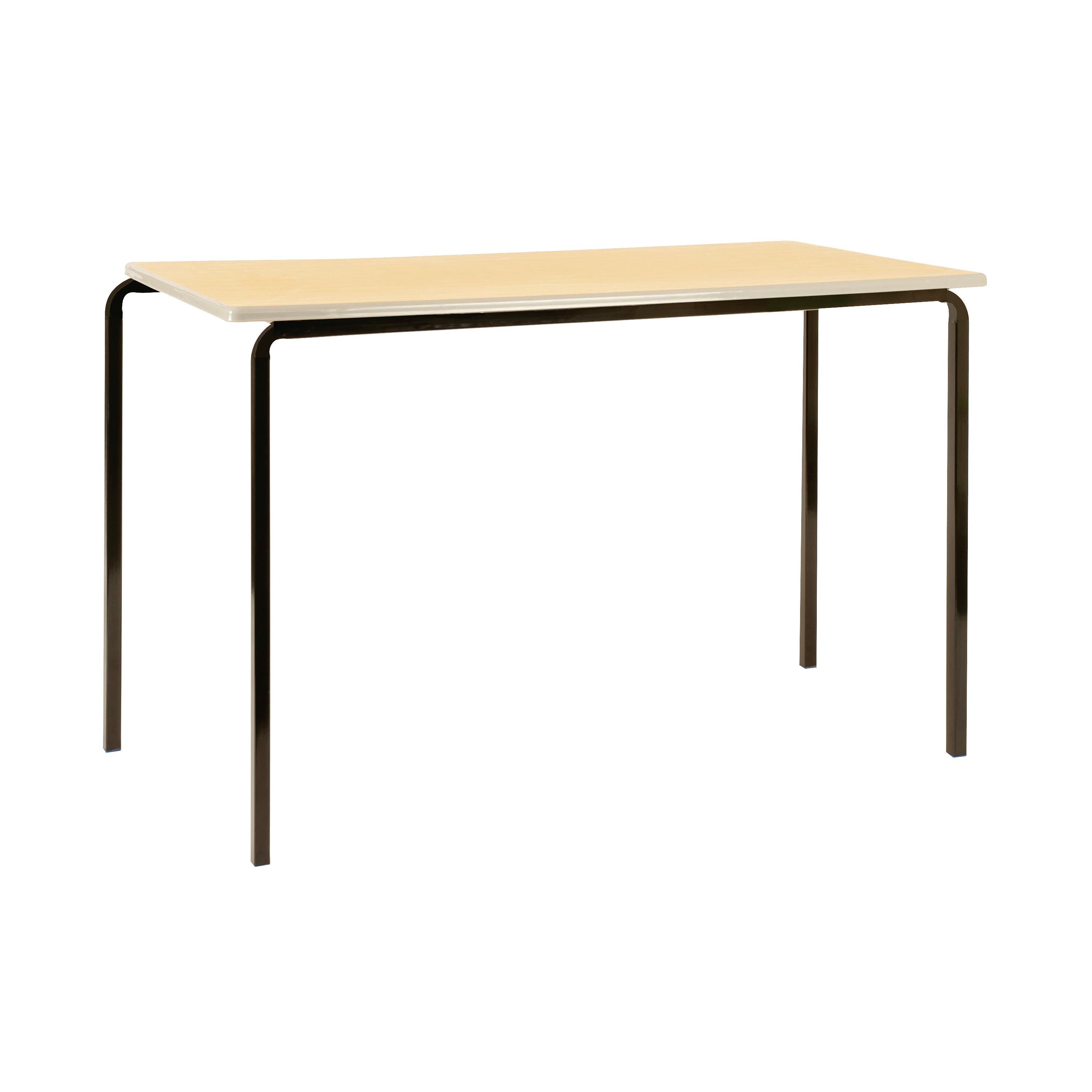 Jemini Mdf Edged Classroom Table 1100x550x710mm Beech/silver – (Pack of 4)