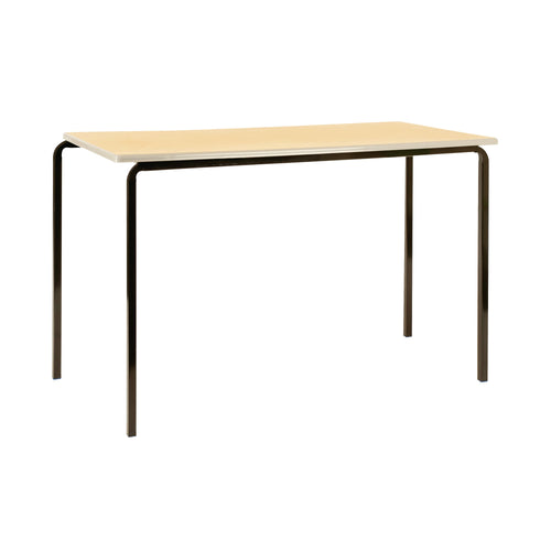 Jemini Mdf Edged Classroom Table 1100x550x710mm Beech/silver – (Pack of 4)