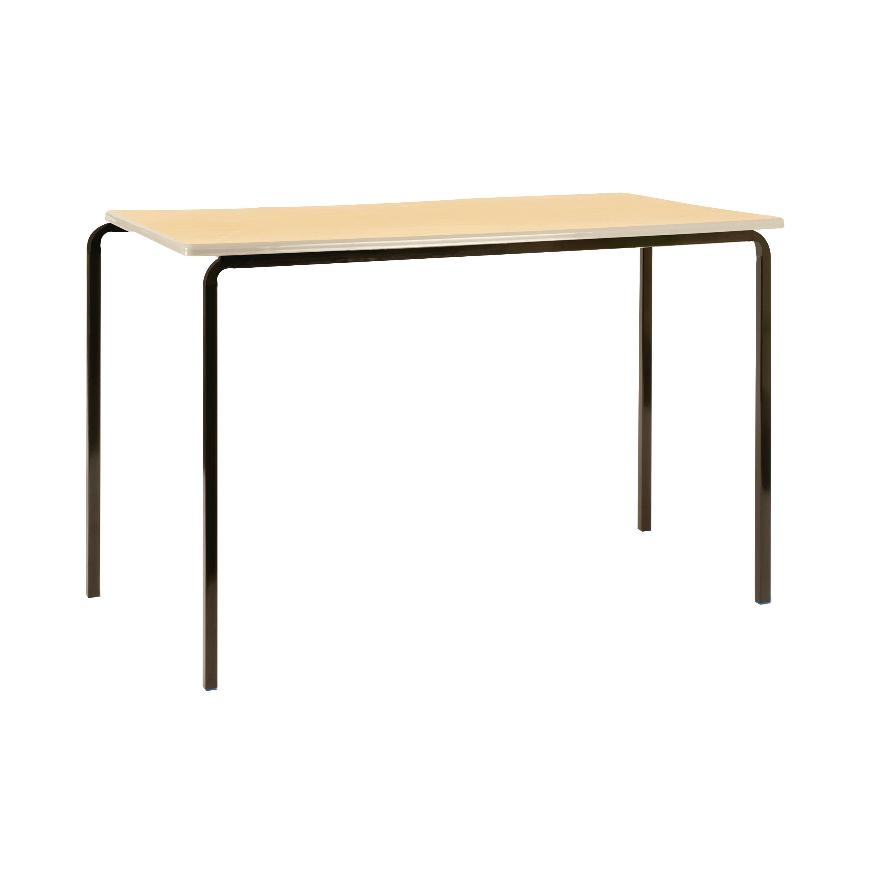 Jemini Mdf Edged Classroom Table 1100x550x760mm Beech/silver – (Pack of 4)