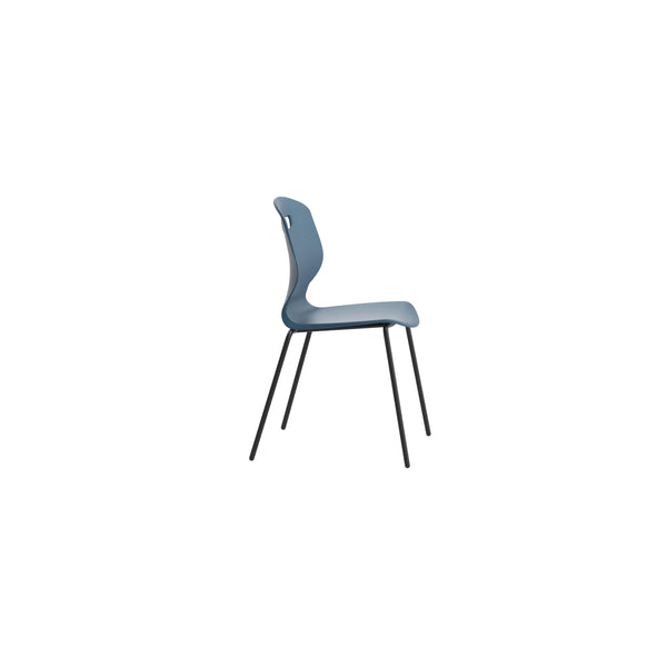 Titan Arc Four Leg Classroom Chair Size 5 Steel Blue Kf77795
