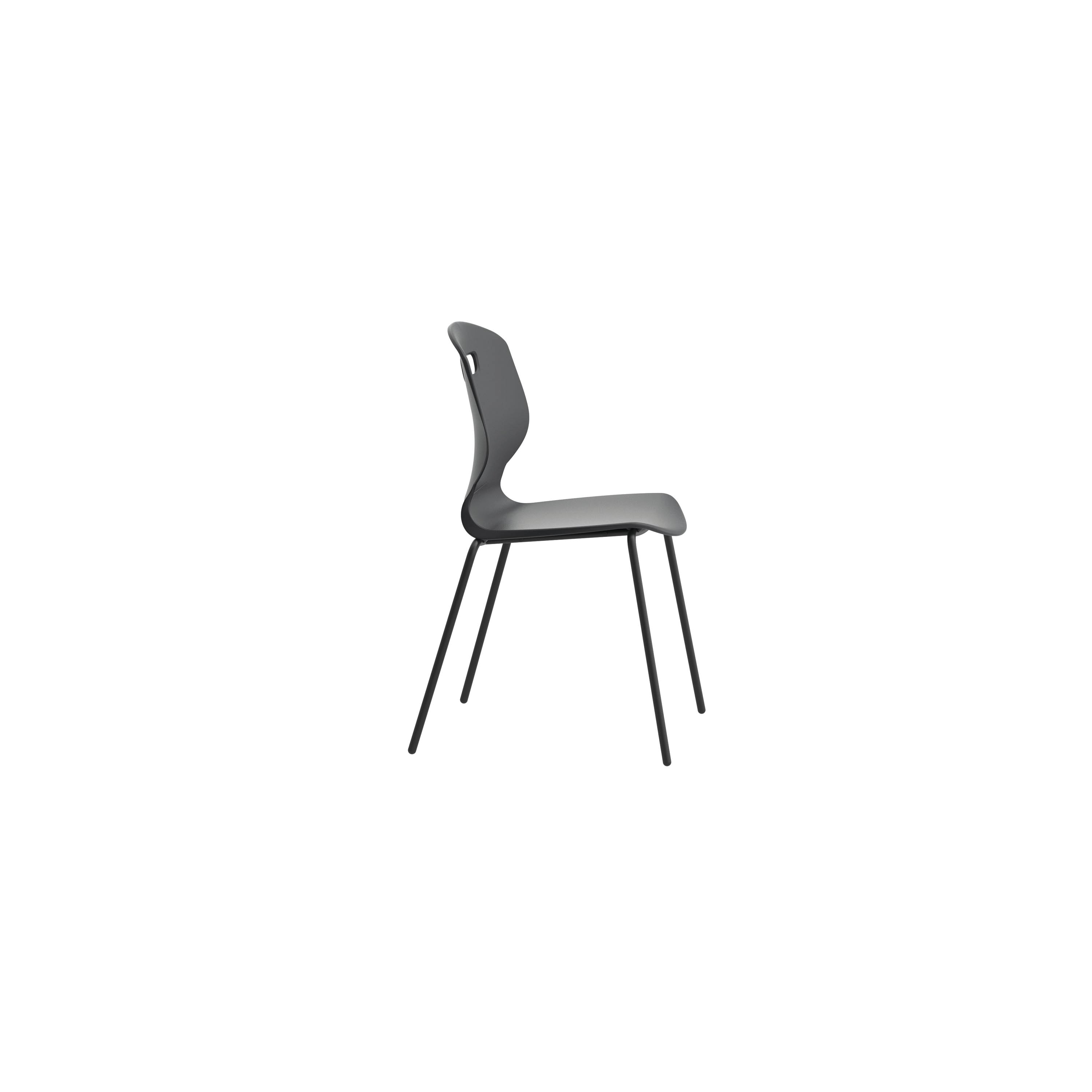 Titan Arc Four Leg Classroom Chair Size 6 Anthracite Kf77796