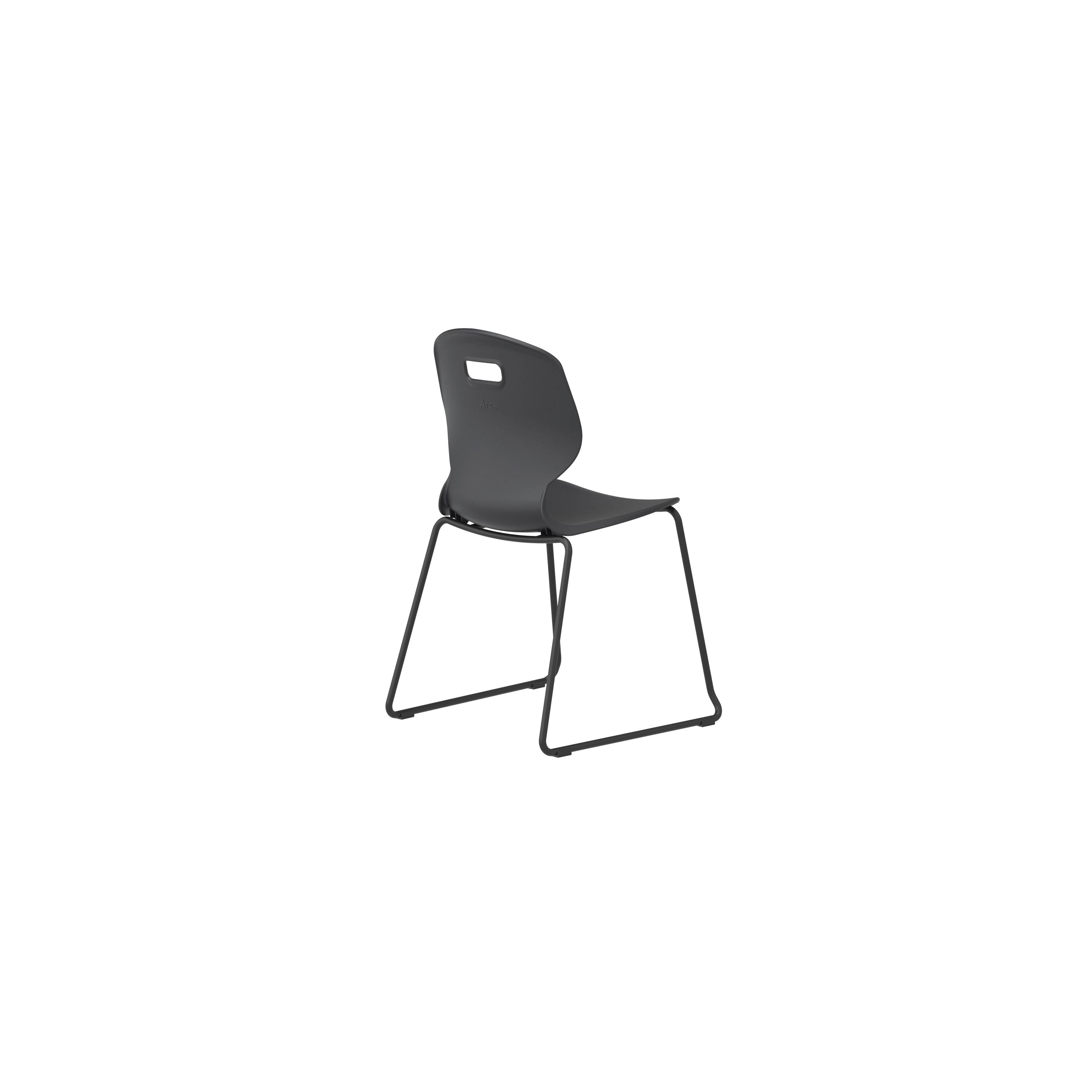 Titan Arc Skid Base Chair Size 6 Anthracite Kf77810