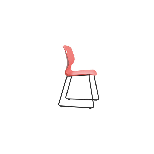 Titan Arc Skid Base Chair Size 6 Coral Kf77811