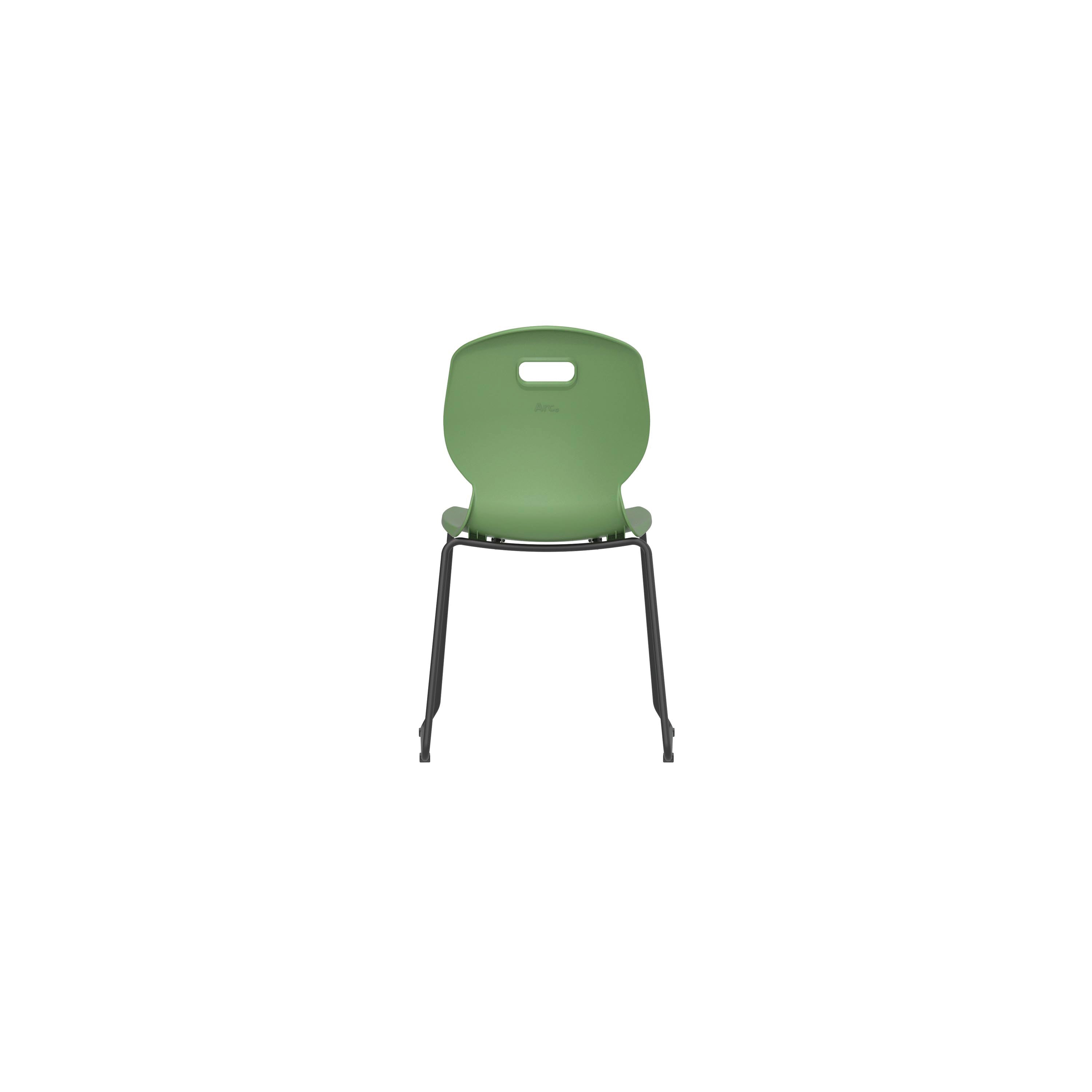 Titan Arc Skid Base Chair Size 6 Forest KF77812
