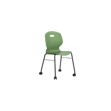 Titan Arc Mobile Four Leg Chair Size 6 Forest KF77833