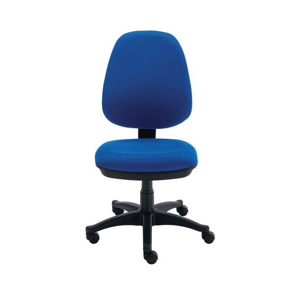 Polaris Nesta Operator Chair 2 Lever Upholstered 590x555x1090mm Royal Blue Kf77947